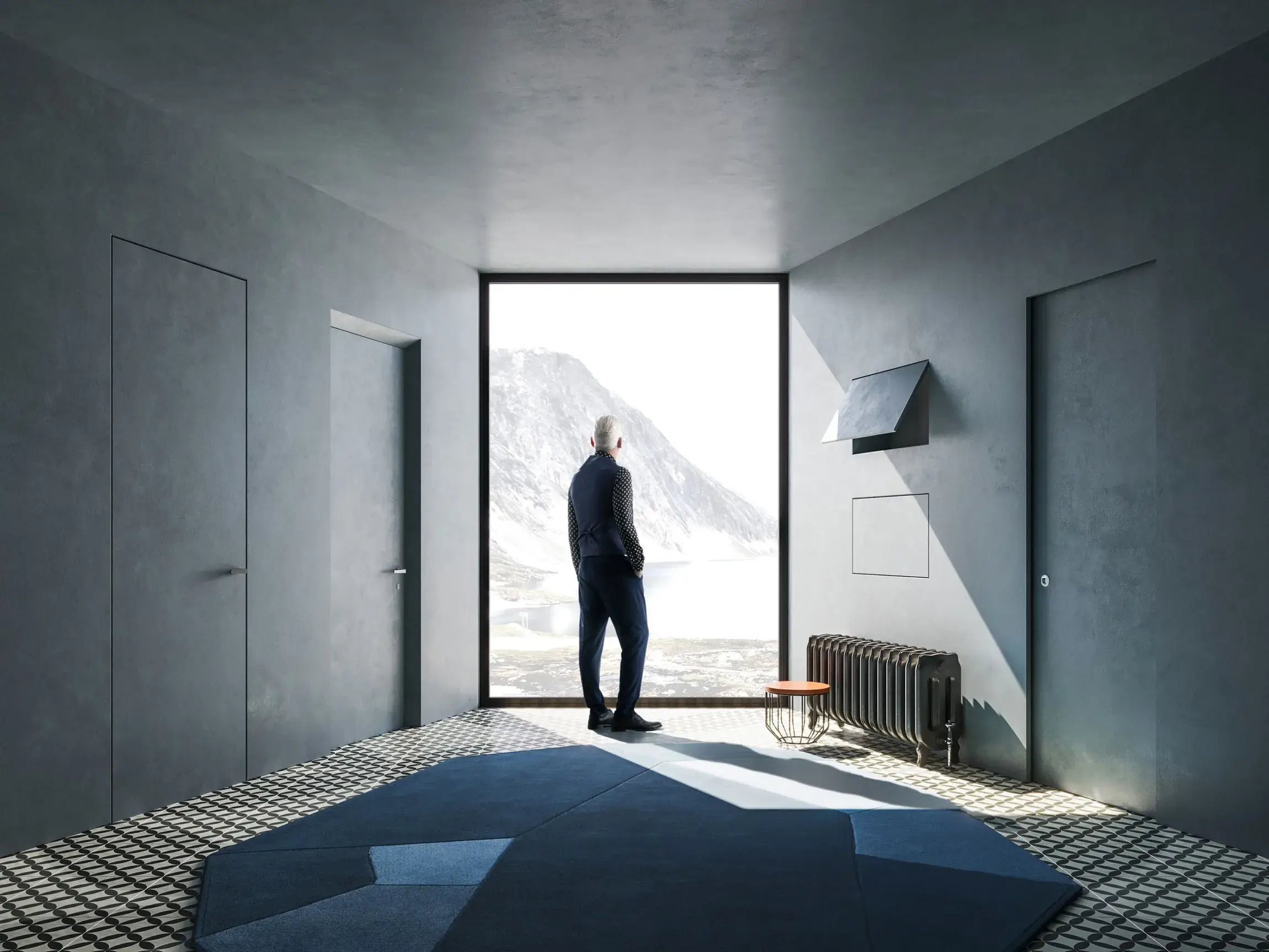 Porta Eclisse filo muro