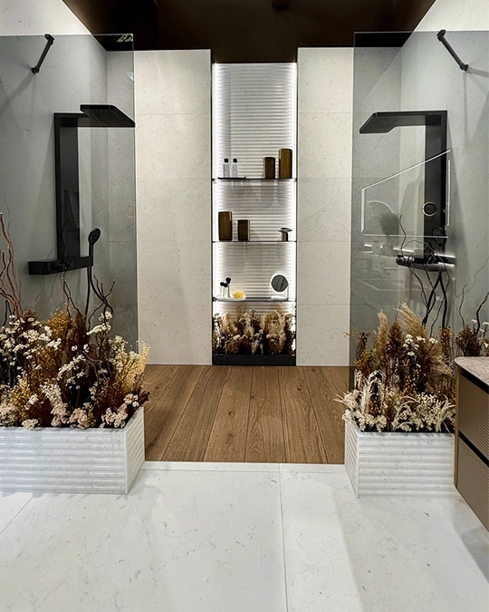 Angolo doccia fiera Cersaie